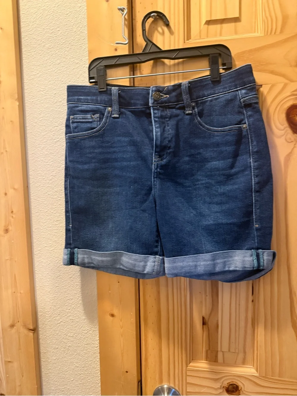 LuLaRoe Glacier Boyfriend Denim Shorts
